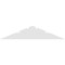Ekena Millwork Saratoga Architectural Grade PVC Gable Bracket, 60"W x 12 1/2"H x 4"D x 6"F, 5/12 Pitch GBP060X13X0406SAR00 - alternate 4